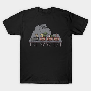 Long Neck Train T-Shirt